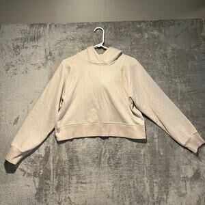 Lululemon Loungeful Cropped Hoodie *Spark Bone / Beige Size 4‎